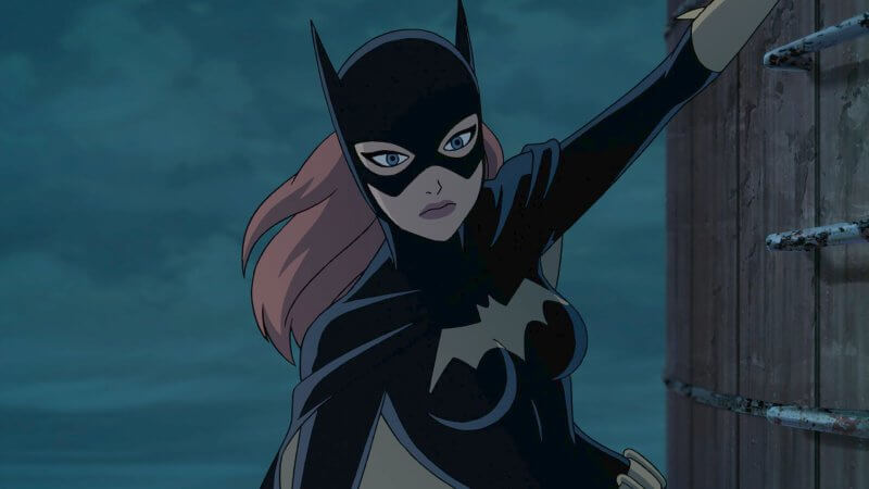 Batgirl's scenes are the weakest part of the film.