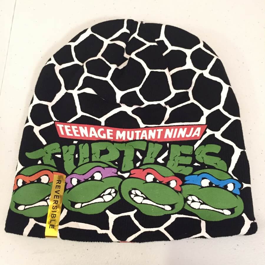 Outside of reversible Beanie Hat