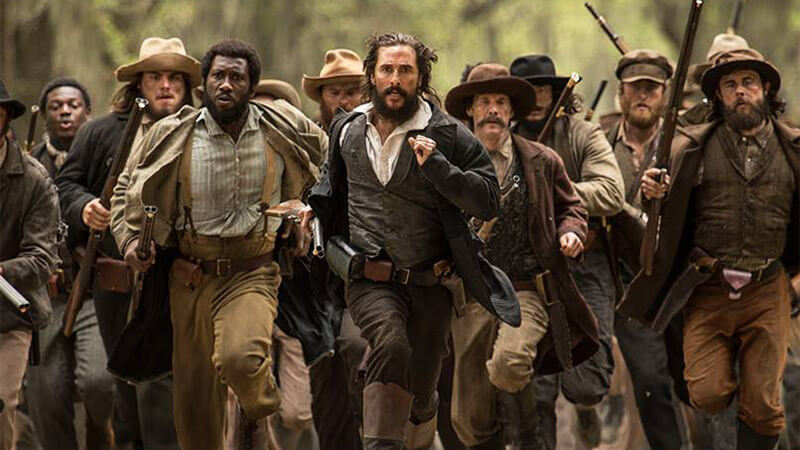 Matthew McConaughey stars as Mississippi rebel Newton Knight
