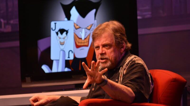 Mark Hamill reprises the role of the Joker in The Killing Joke.