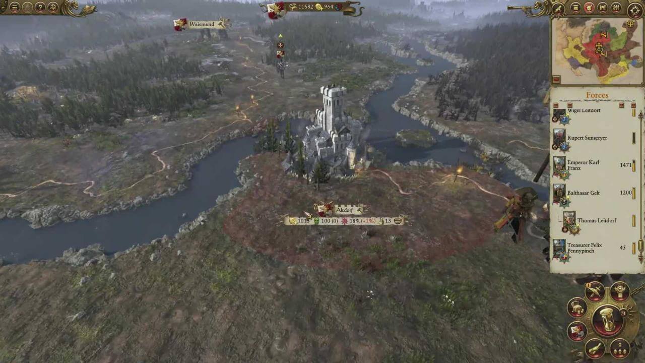 Altdorf; the heart of the Empire