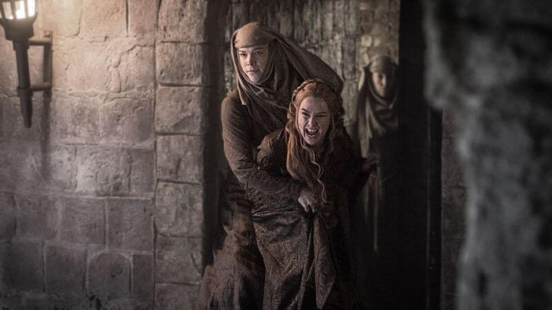 Cersei doesn't seem happy Game of Thrones seasons could be shorter.