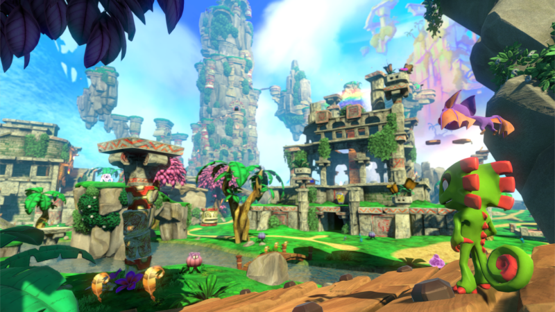 The 3d platform returns in 2017 with Yooka-Laylee. 