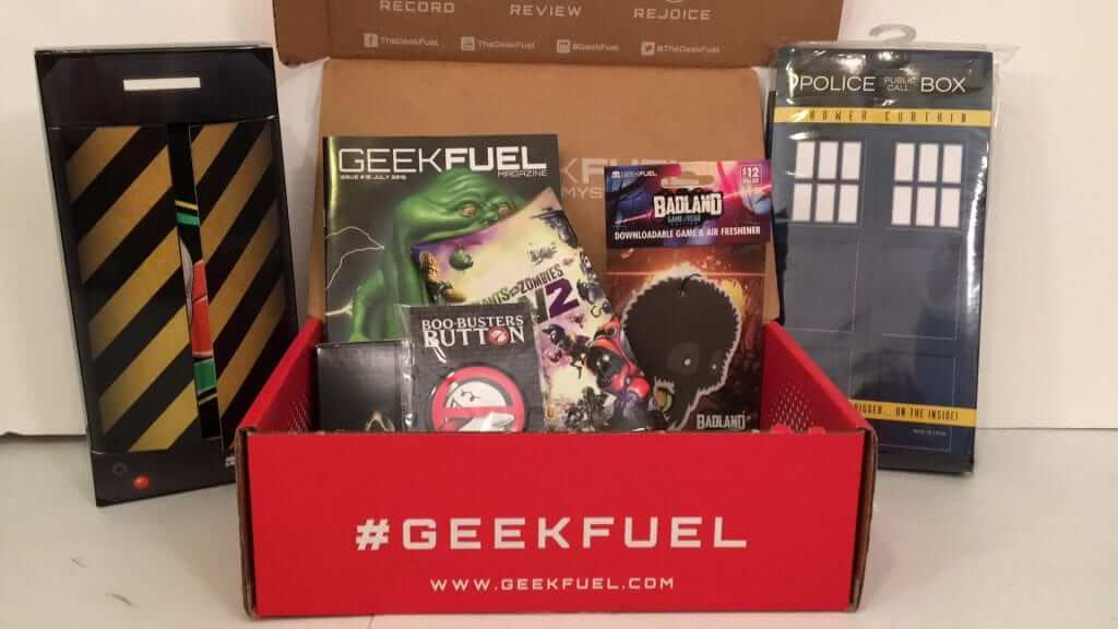 Geek Fuel: July 2016 Review – Ghostbusters, Doctor Who and Alien Geek Fuel