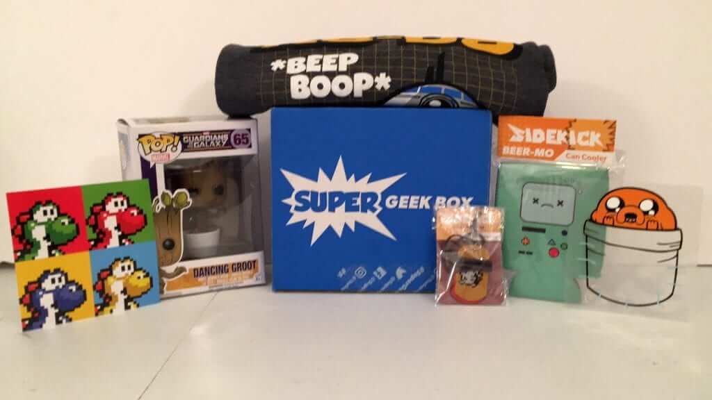 Super Geek Box: July 2016 Review – Sidekick Super Geek Box