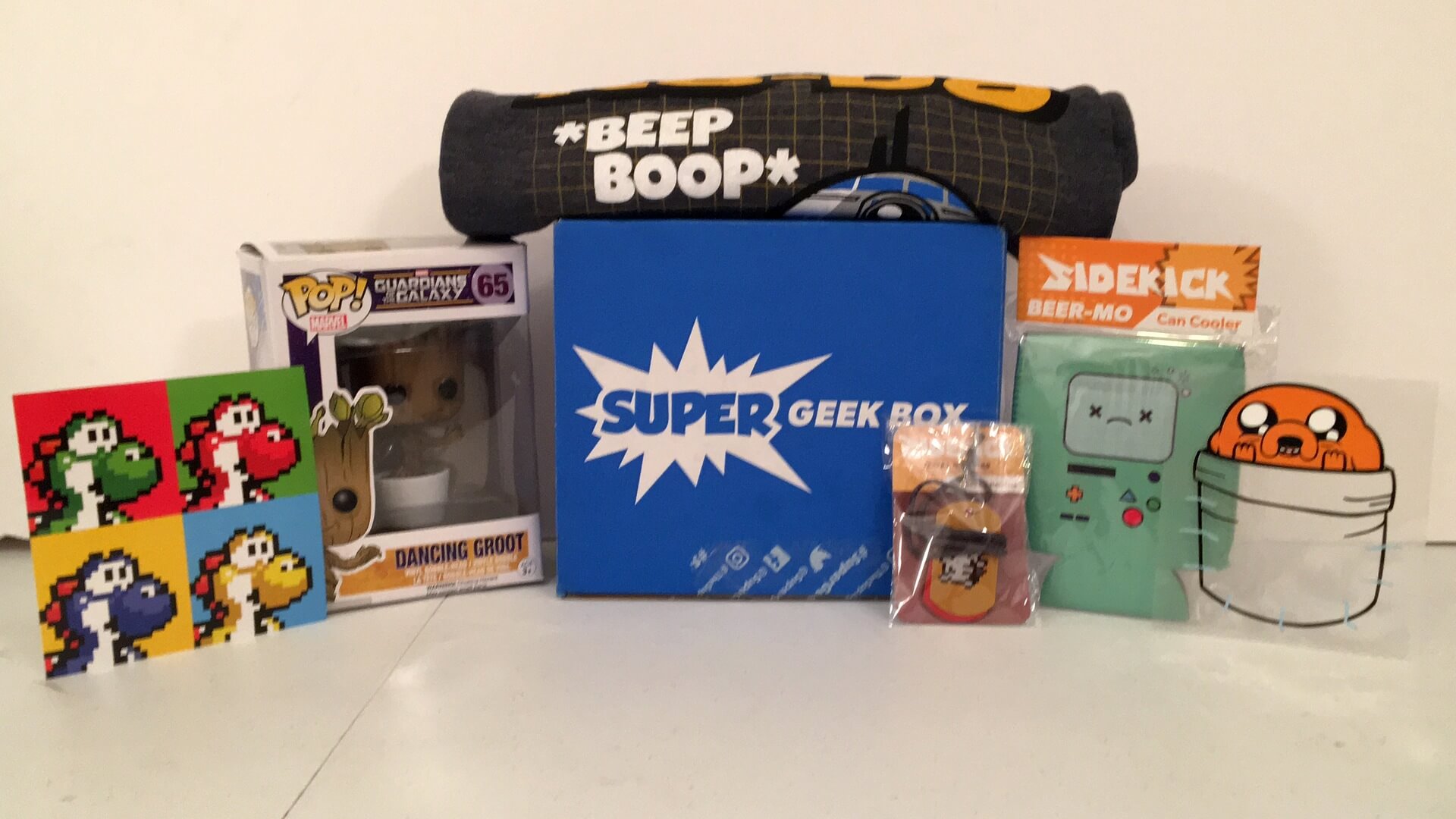 Super Geek Box: July 2016 Review – Sidekick Super Geek Box