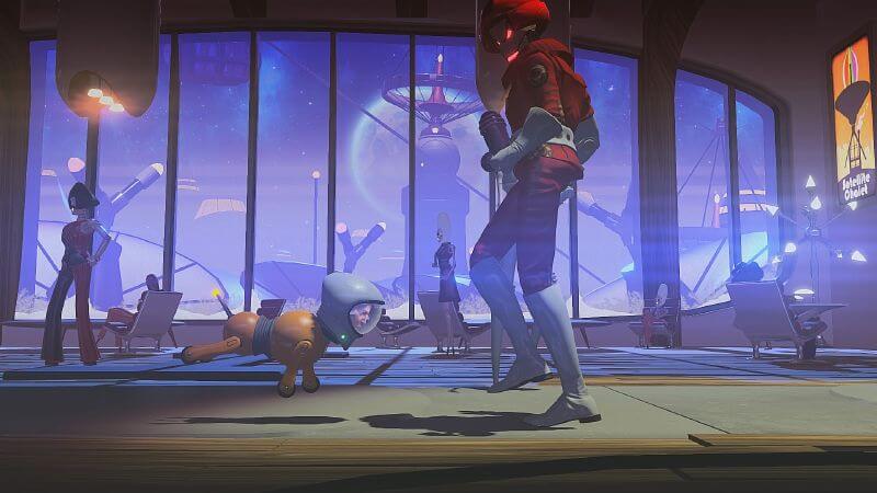 Did I mention you can take over the body of a robot dog? Well, you can.