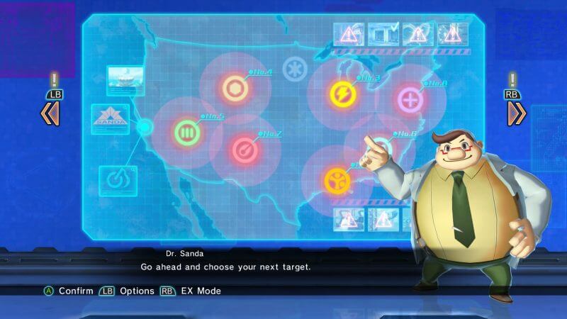 Mighty No. 9 Campaign Screen