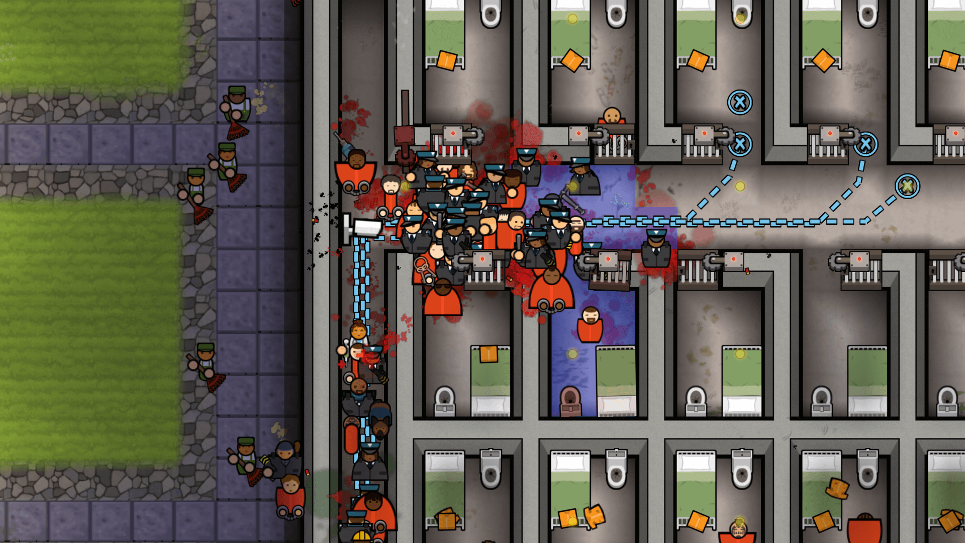 Depending on how well you have prepared, riots can be easy to quell. Other times, they can absolutely destroy your prison.