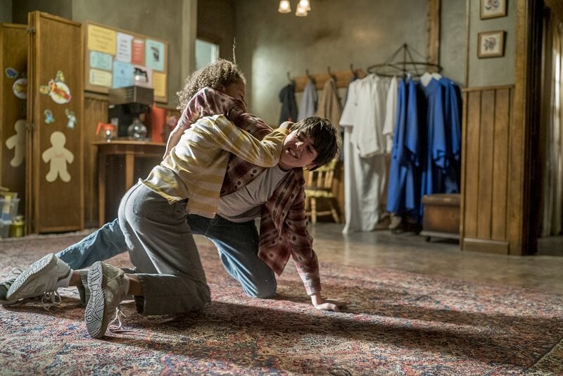 Preacher flashback scene