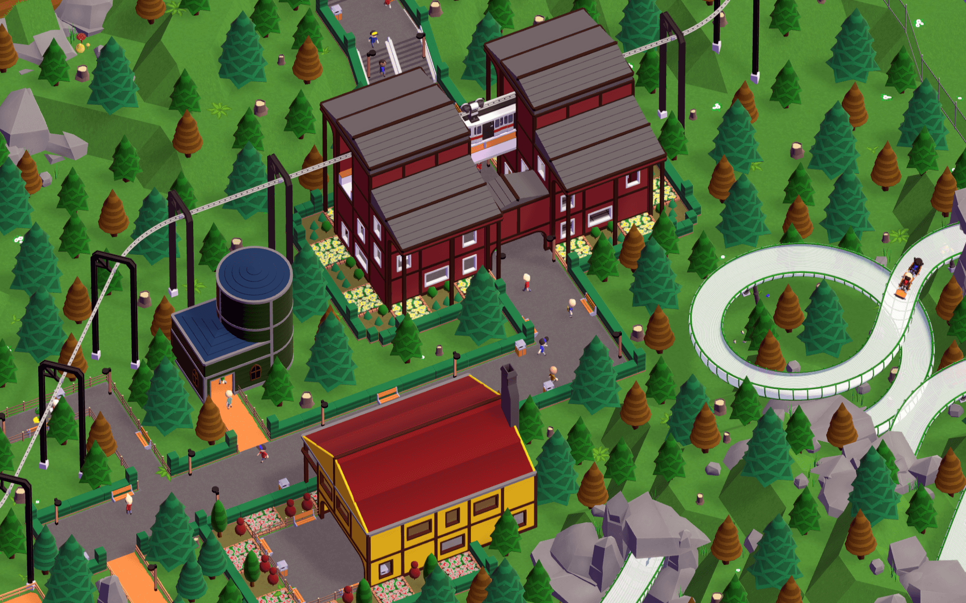 Bobsled coaster = perfection.