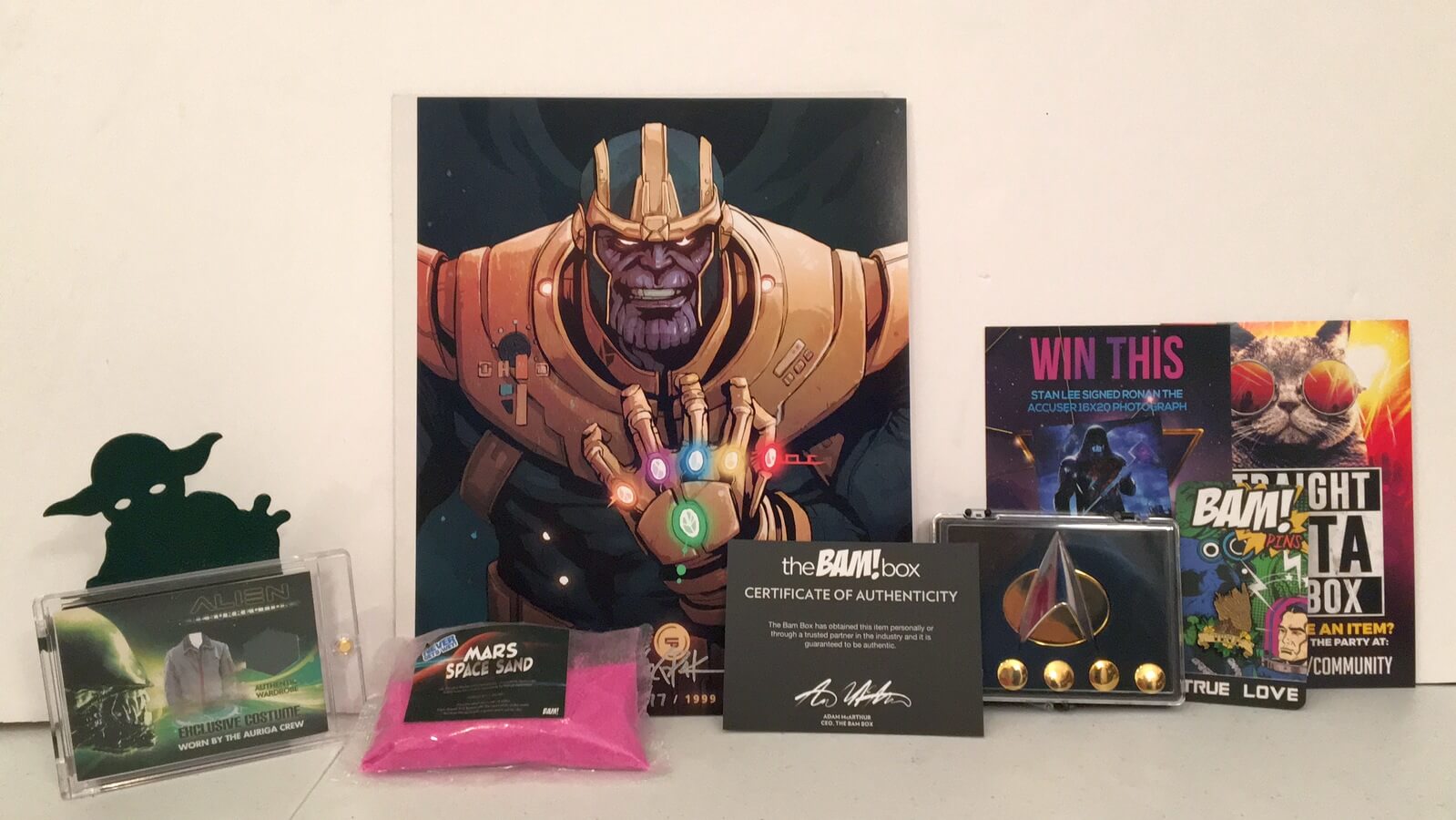 The BAM! Box Goes Galactic BAM!