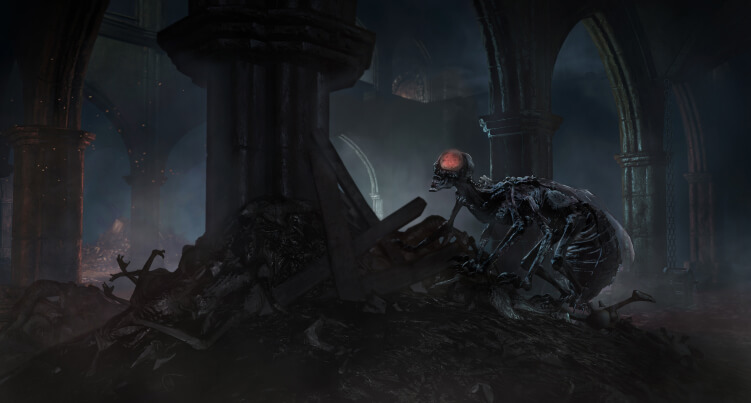 This enemy is probably called the "Horrible Skull Beetle."