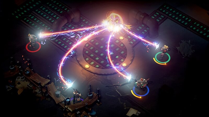 Ghostbusters proton trapping