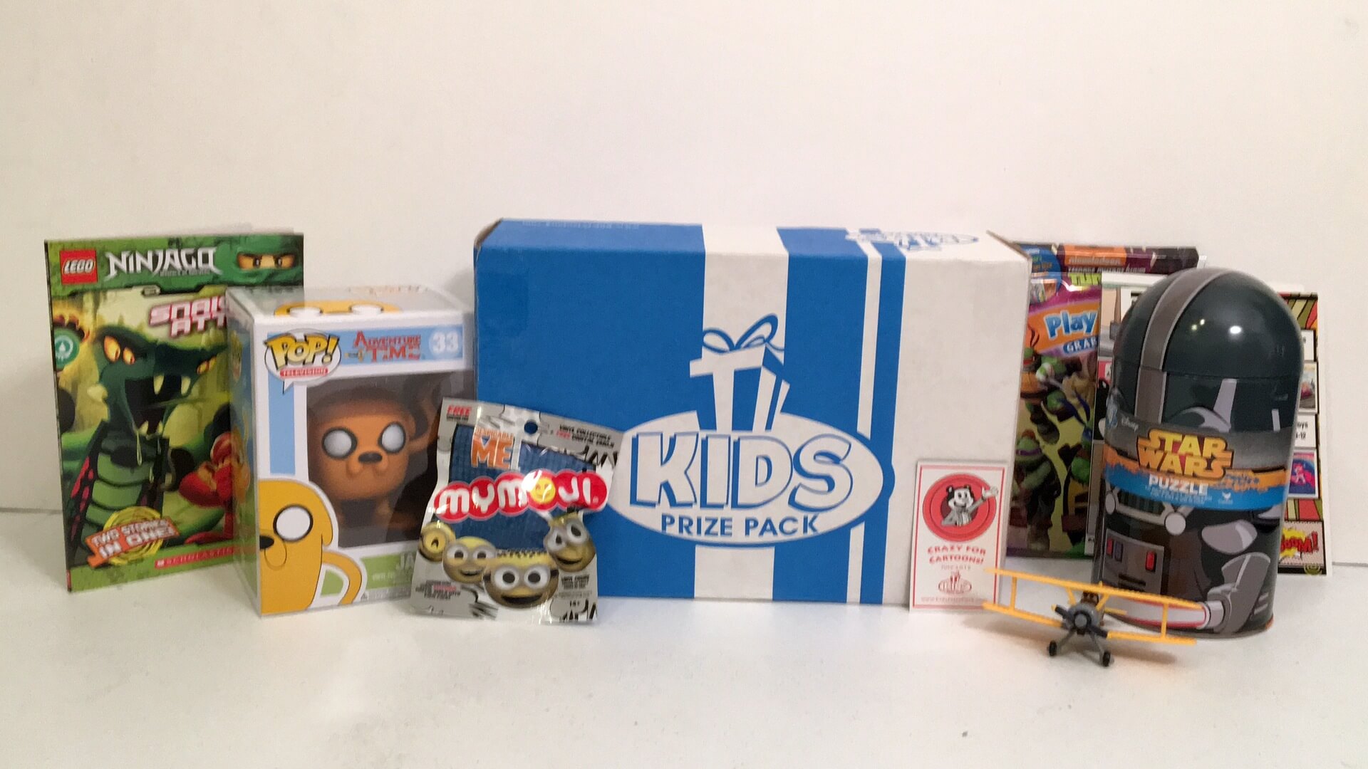 Kids Prize Pack: July 2016 Review – Crazy for Cartoons Kids Prize Pack