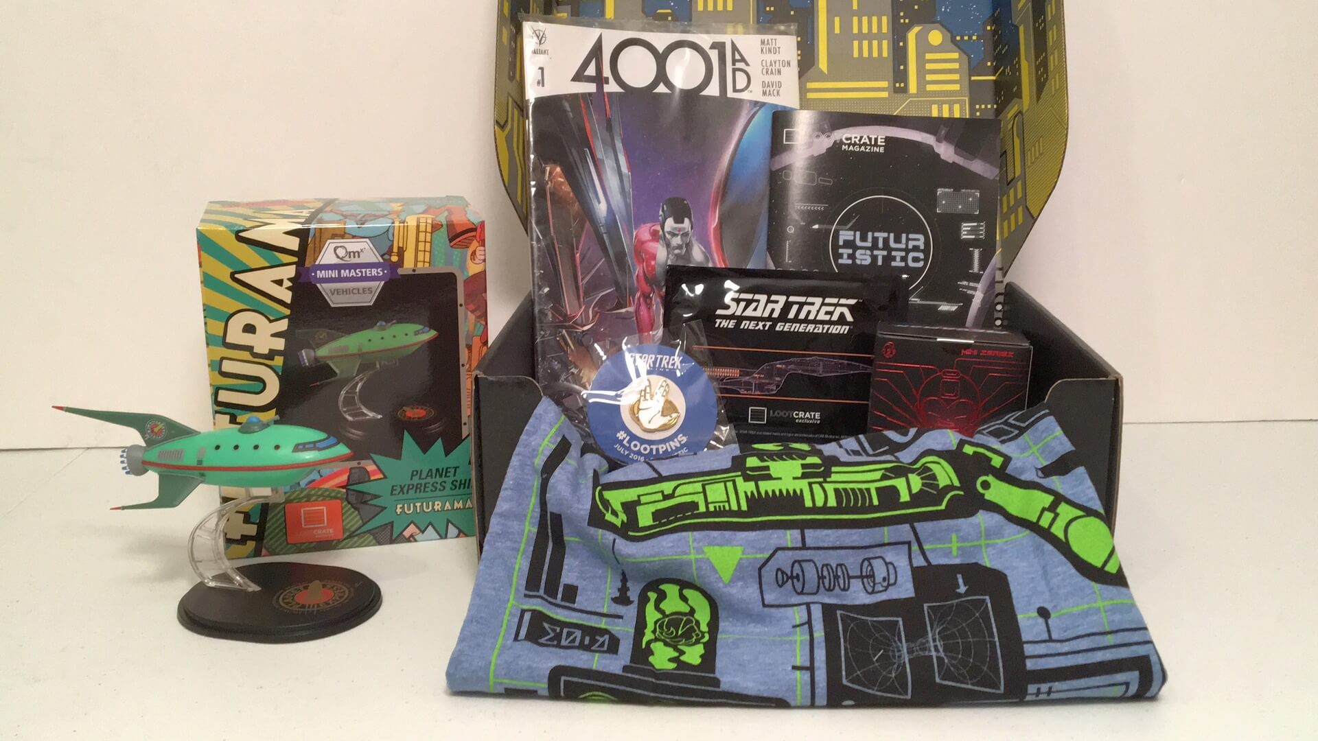 Loot Crate Looks Forward with a Futuristic Theme in July Loot Crate