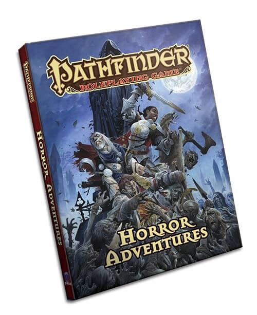 The cover of Pathfinder: Horror Adventures.