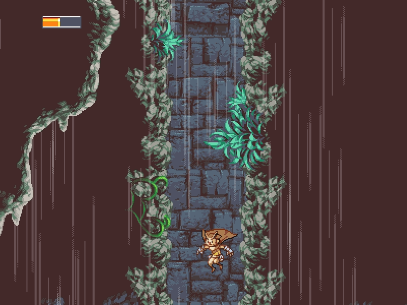 Otus dives into action.