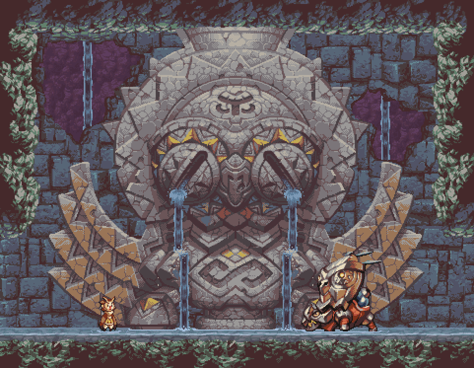 The strange ruins are full of secrets.