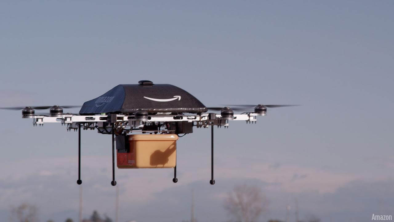 Amazon Prime Air Makes First Drone Delivery Amazon Drone