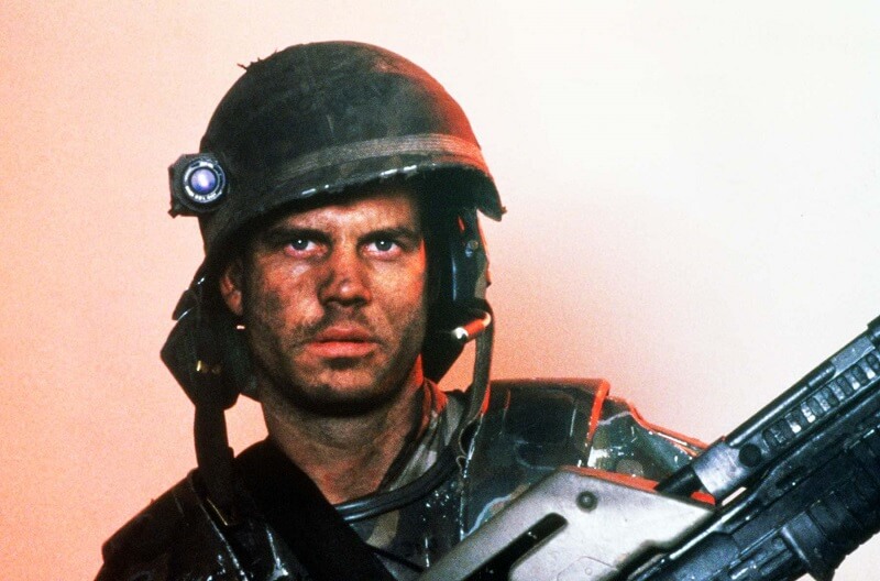 Bill Paxton as Hicks in Aliens