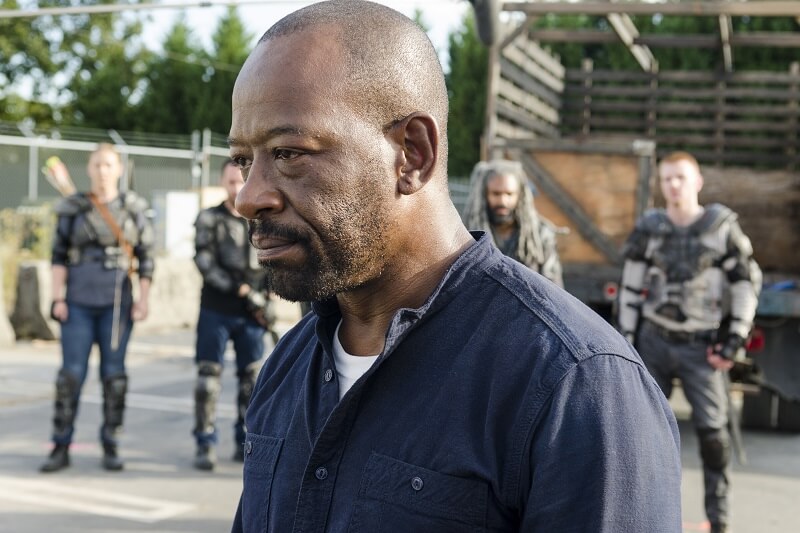Morgan on the Walking Dead