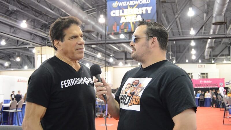 Mr. H0llywood interviewing the legendary Lou Ferrigno