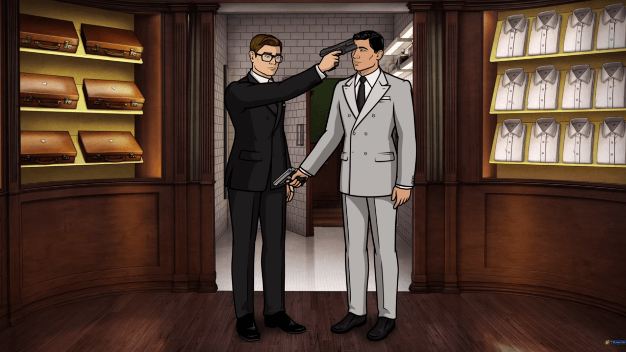 Archer and Eggsy Meet in A Clip Promoting Kingsman: The Golden Circle Kingsman: The Golden Circle