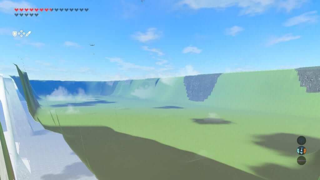 Legend of Zelda BotW: Trial of the Sword’s Out of Bounds Area is…Serene