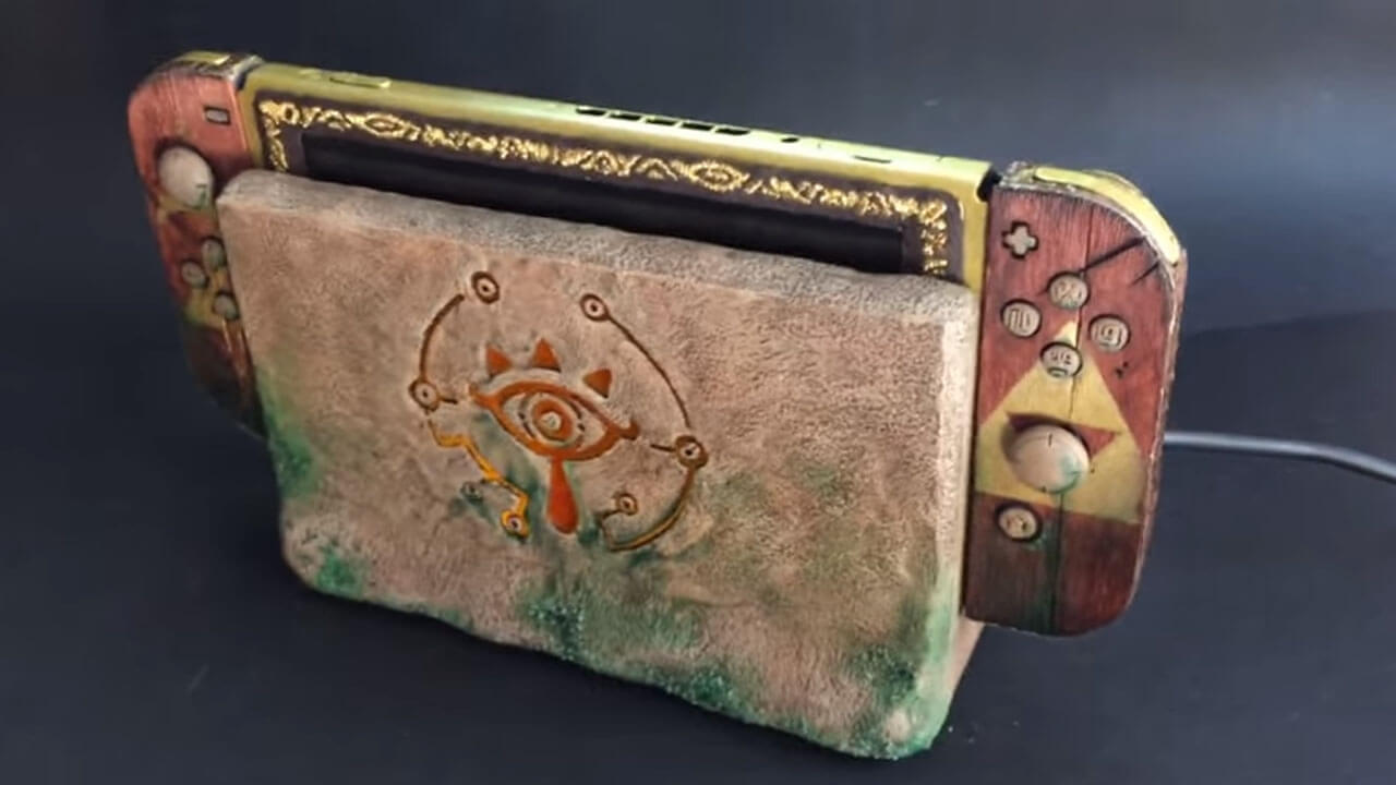 Check Out This Fan-Made Sheikah-Themed Switch!