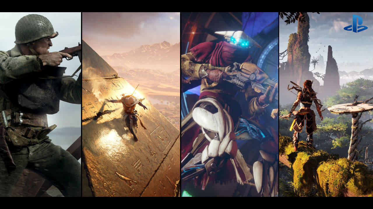 The Most Downloaded PS4 Games Of 2017 PS4