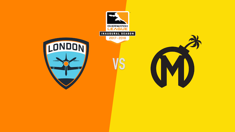 Overwatch League Mayhem v Spitfire