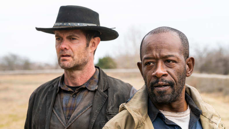Garret Dillahunt Lennie James FTWD