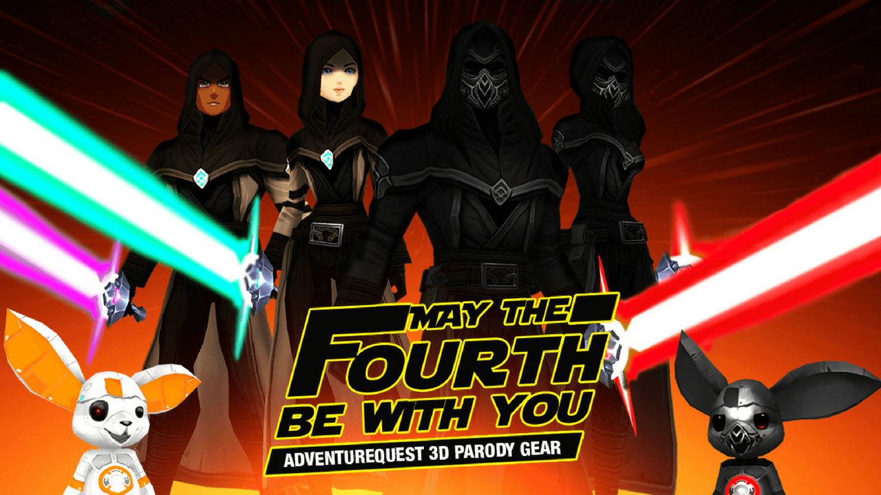 Adventure Quest 3D Celebrates May The 4th may the 4th