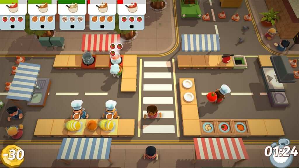 E3 2018: Nintendo Freshens up Local Multiplayer with Overcooked 2 and Killer Queen Black Overcooked 2 Killer Queen Black