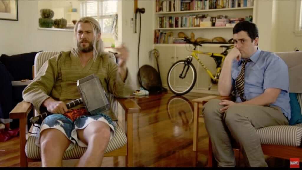 Thor’s Former Roommate Darryl Lives Through Thanos’ Infinity War Snap Infinity War