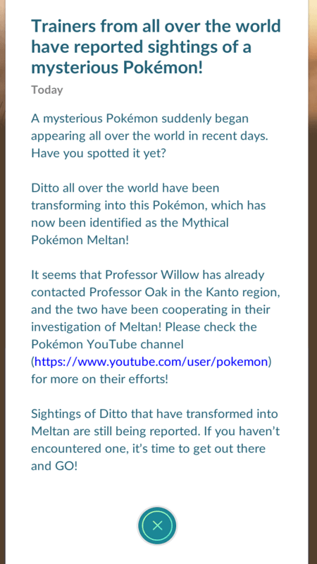 New Pokémon Meltan