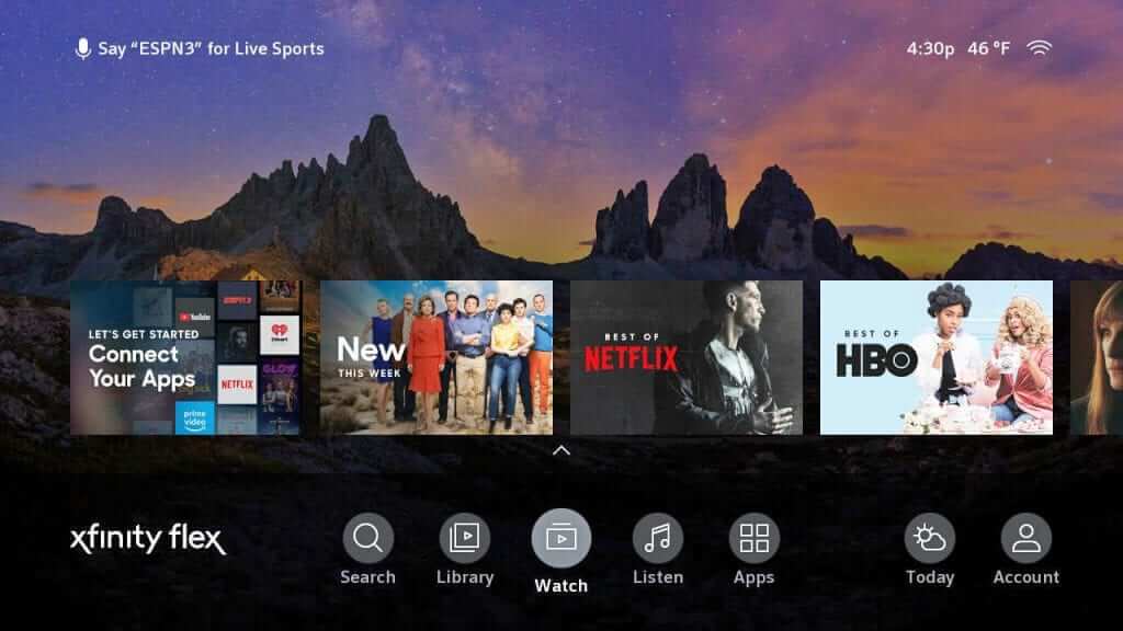 Comcast Unveils New Streaming Flex Service Flex
