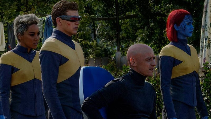 Storm, Cyclops, Mystique and Charles stare in Dark Phoenix