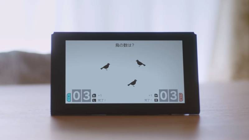 A Counting Game Seen in Brain Age on Switch