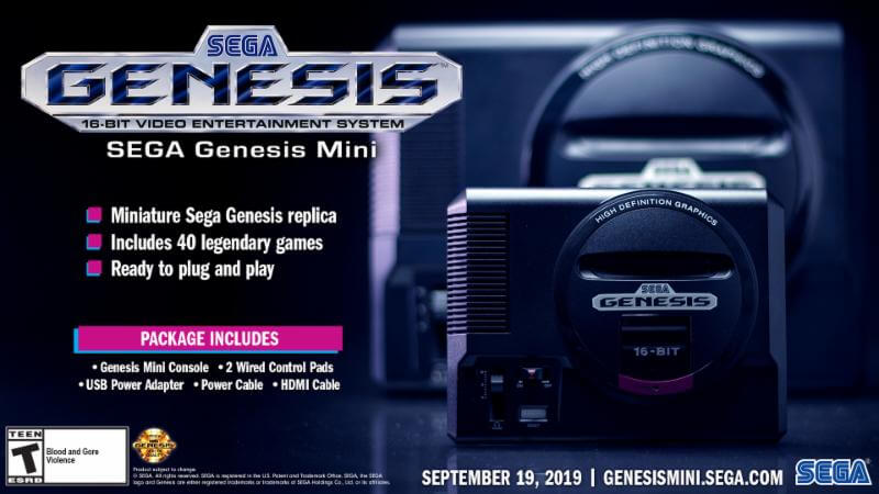 The Sega Genesis Mini