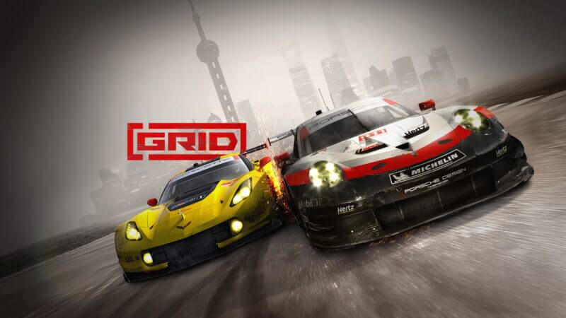 Grid Racing Game