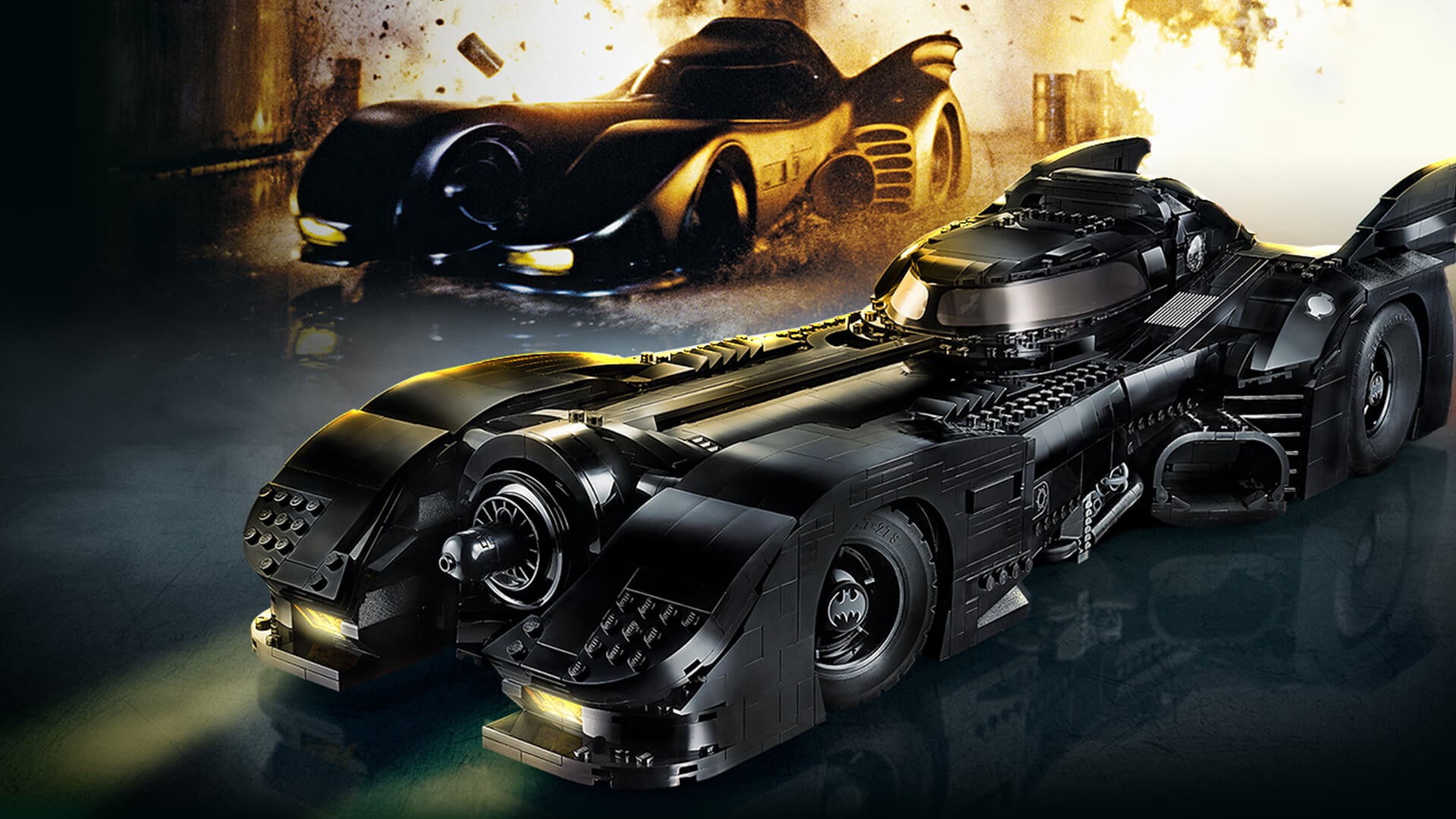 LEGO Reveals 1989 Batmobile Set 1989 Batmobile Lego Set