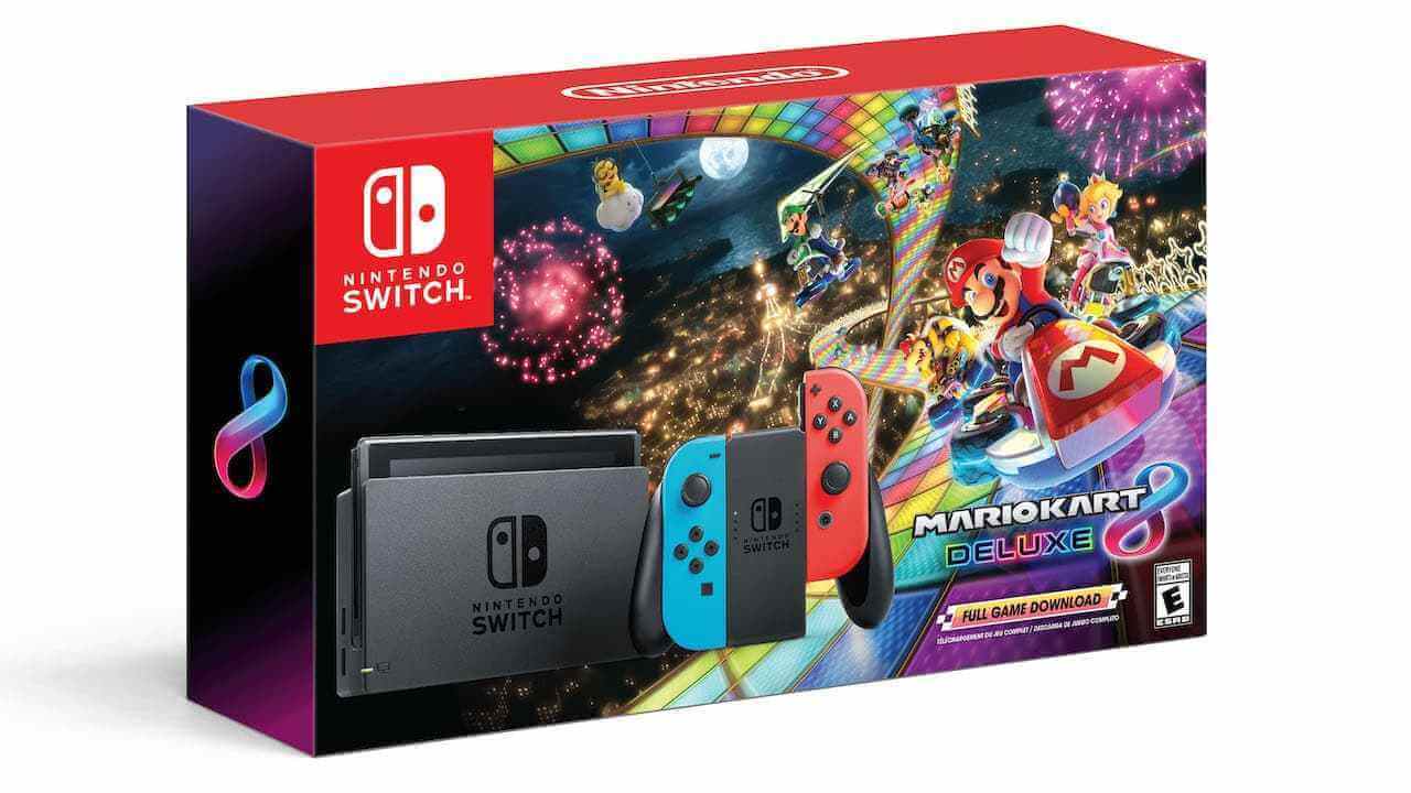 Nintendo Switch Will Be Bundled with Mario Kart 8 Deluxe for Black Friday nintendo