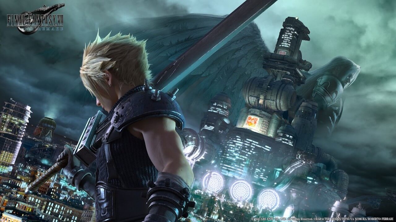 Final Fantasy VII Remake Demo Intro First Look Final Fantasy VII