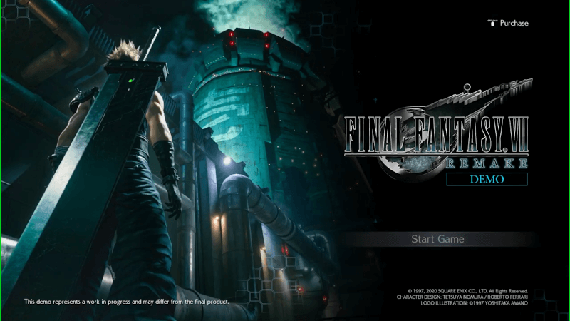 Final Fantasy 7 Remake, Demo, First Impressions