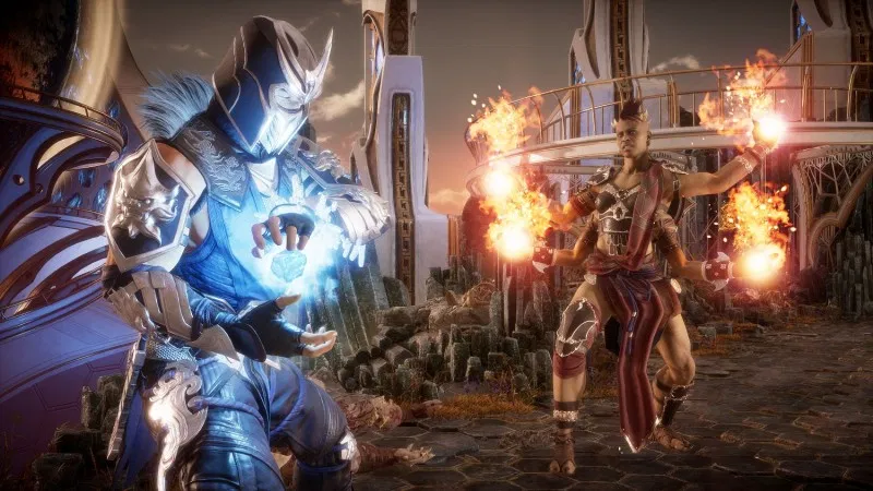 Mortal Kombat 11: Aftermath Sheeva and Subzero fight
