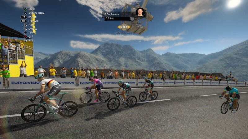 Tour de France 2020 side camera