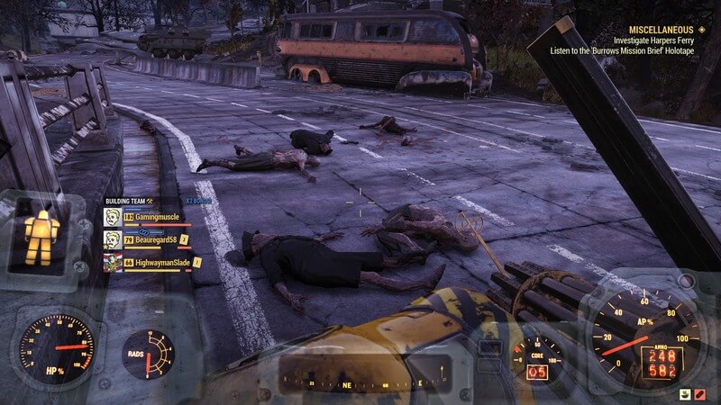 Fallout 76 Feral Ghoul locations