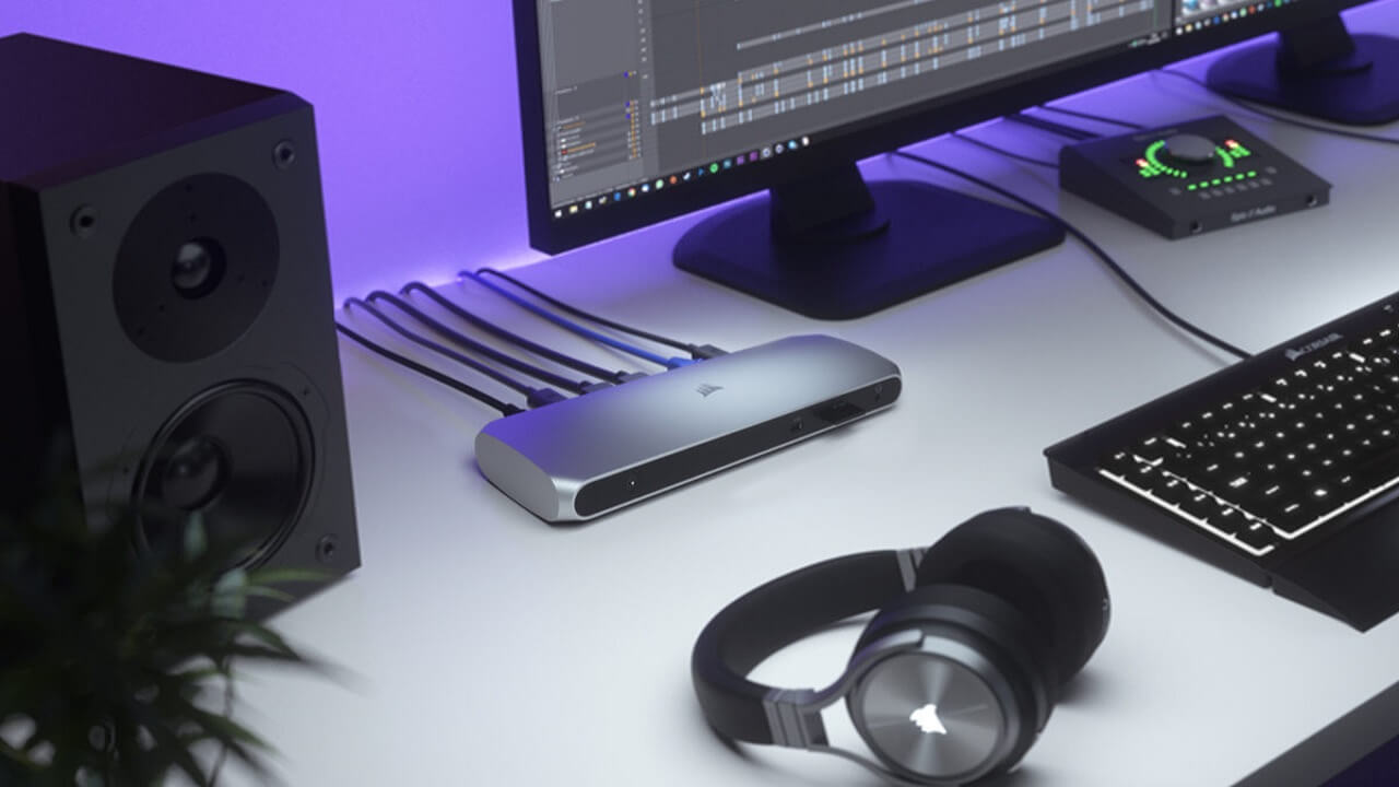 CORSAIR Launches TB100 Thunderbolt 3 Dock CORSAIR